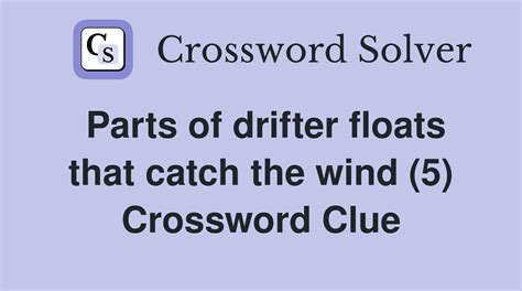 drifter crossword clue